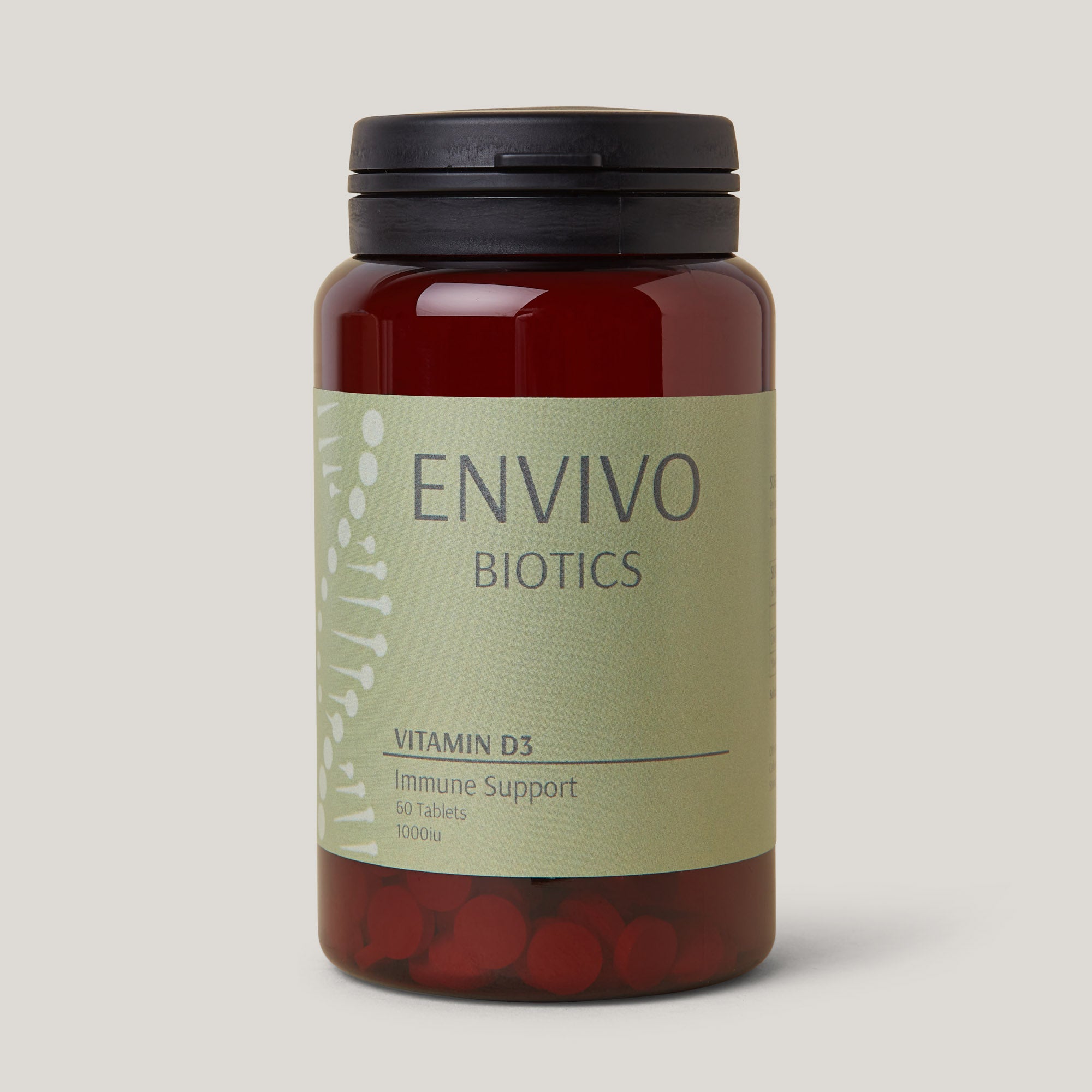 Vitamin D3 1000IU, 60 tablets | Envivo Biotics