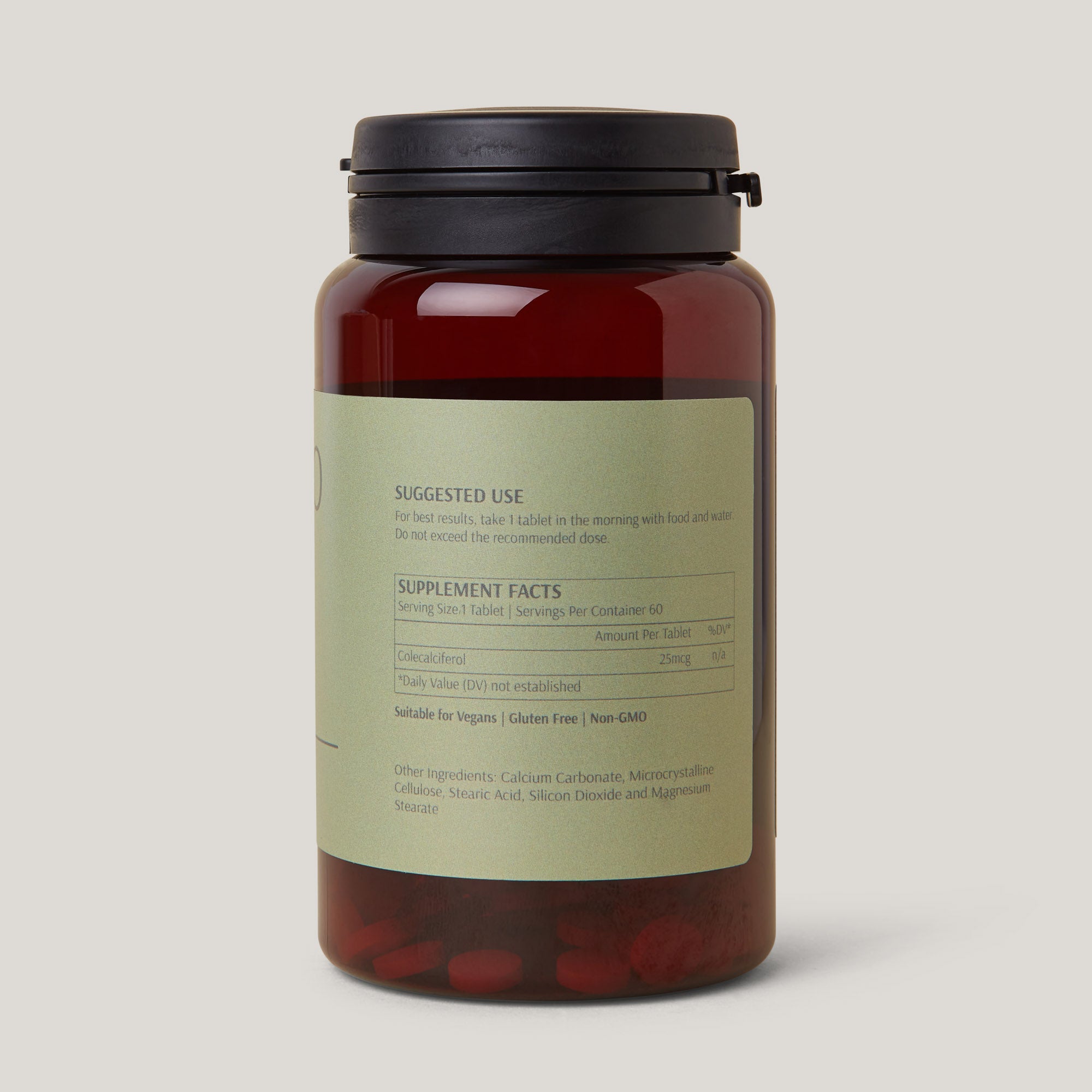 Vitamin D3 1000IU, 60 tablets | Envivo Biotics