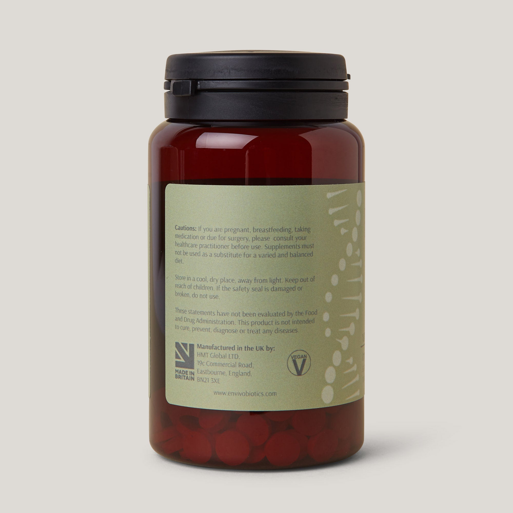 Vitamin D3 1000IU, 60 tablets | Envivo Biotics